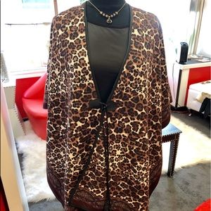 Leopard print Cape